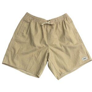 Rhythm Corduroy Shorts Mens 32 Ivory Beige Classic Cord Jam Short Elastic Waist